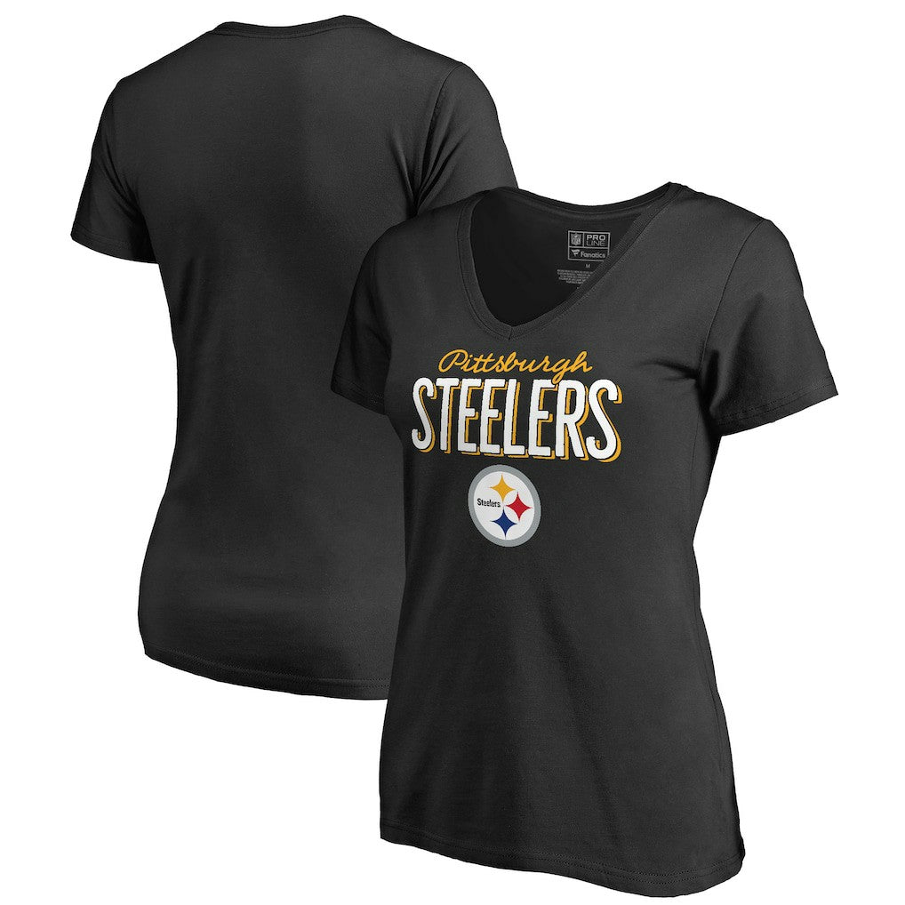 Pittsburgh Steelers  Women's Nostalgia T-Shirt