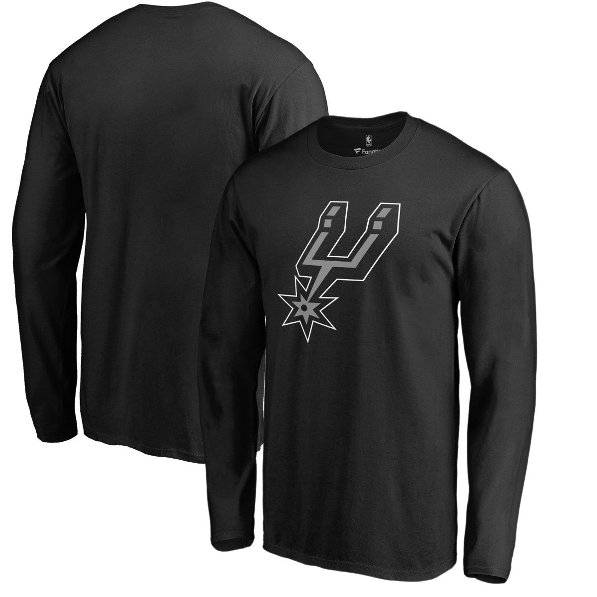 San Antonio Spurs 2017 Primary Logo 2 Long Sleeve T-Shirt Online