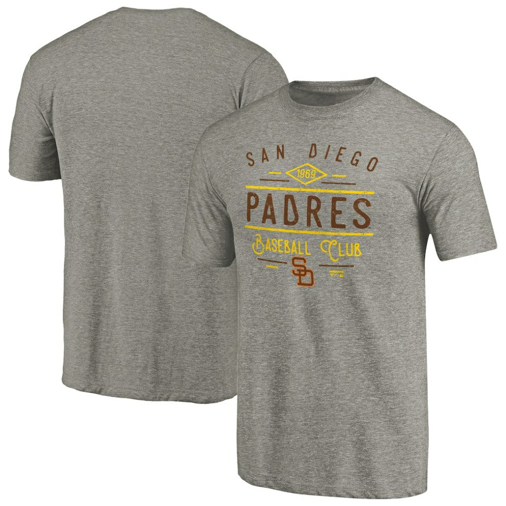 San Diego Padres Cooperstown Collection Doubleday Tri-Blend T-Shirt | MLB Discount
