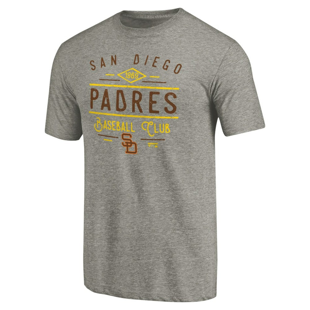 San Diego Padres Cooperstown Collection Doubleday Tri-Blend T-Shirt | MLB Discount