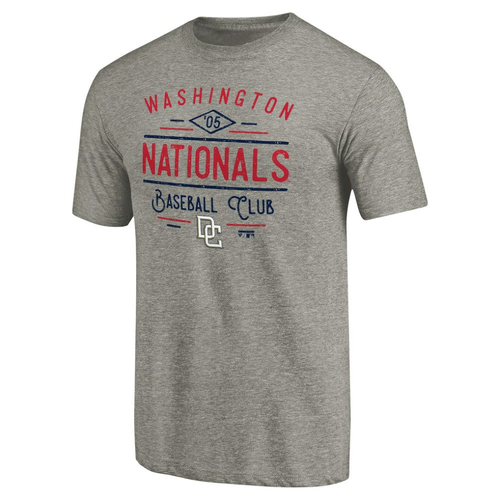 Washington Nationals Cooperstown Collection Doubleday Tri-Blend T-Shirt | MLB Discount