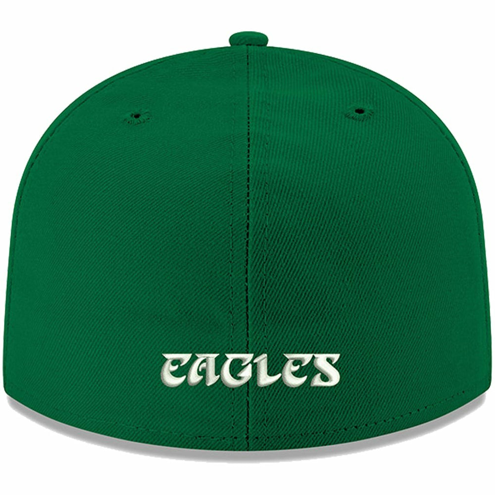 Philadelphia Eagles New Era Omaha Throwback 59FIFTY Fitted Hat