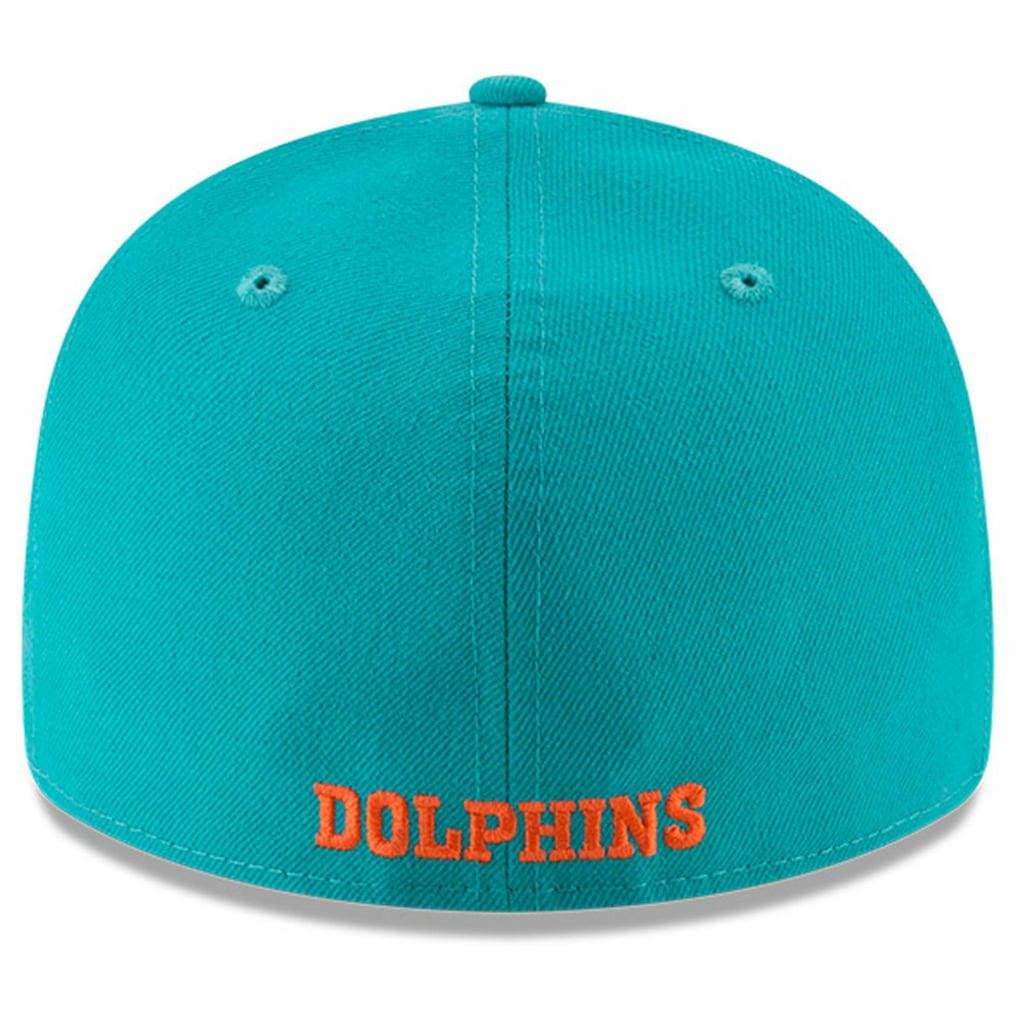 Miami Dolphins New Era Omaha Throwback Low Profile 59FIFTY Fitted Hat