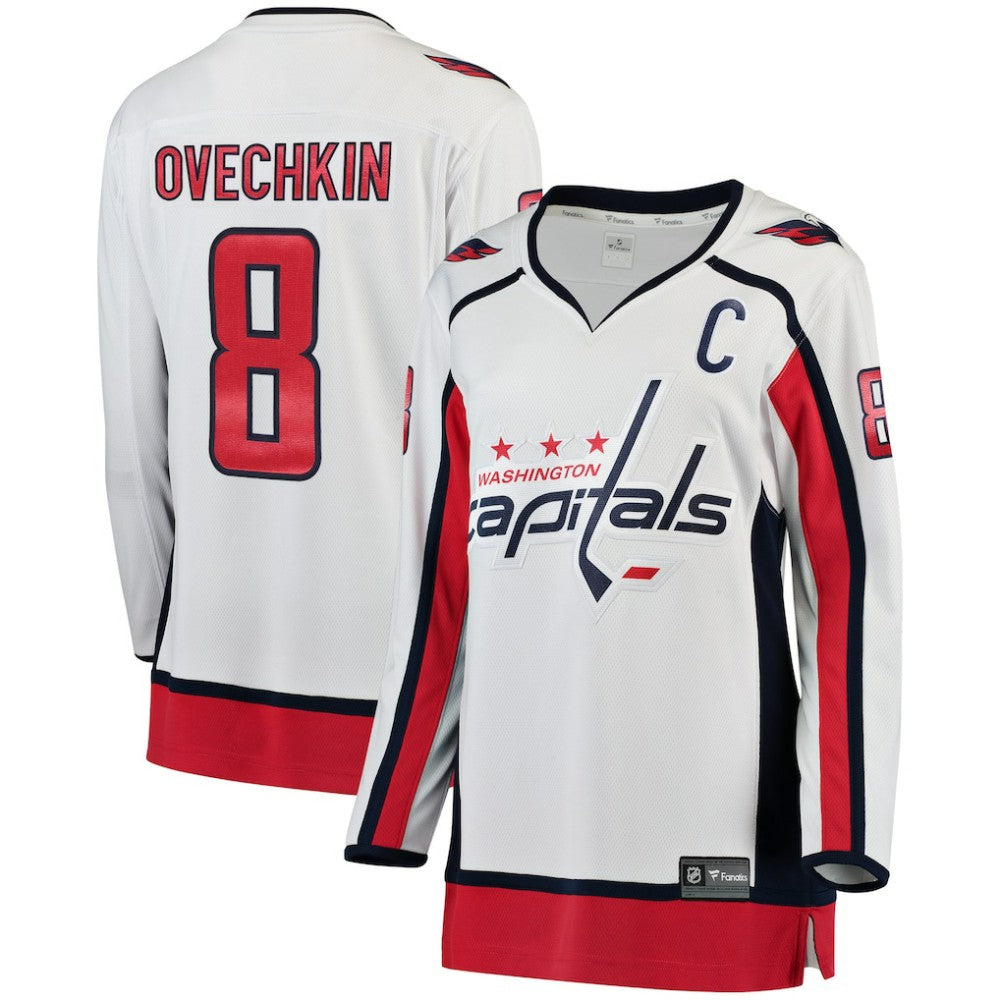 Alexander Ovechkin Washington Capitals Fanatics Women's Away Breakaway Jersey Outlet