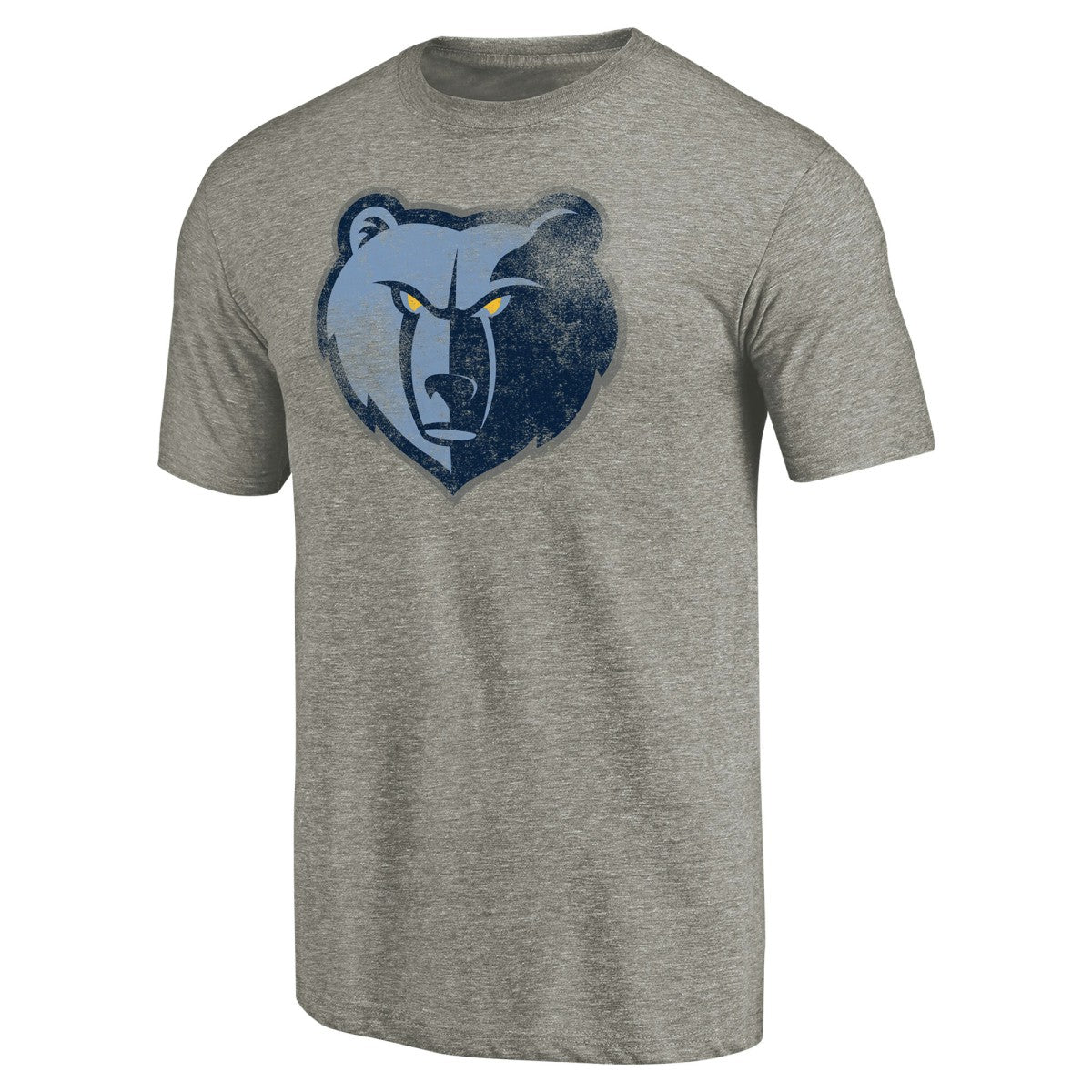 Memphis Grizzlies Distressed Team Logo Tri-Blend T-Shirt Discount