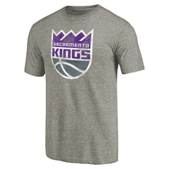 Sacramento Kings Distressed Team Logo Tri-Blend T-Shirt Discount