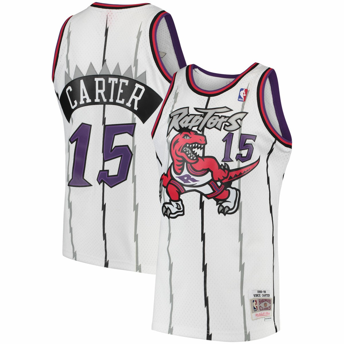 Vince Carter Toronto Raptors 1998/99 Hardwood Classics Swingman Jersey Discount