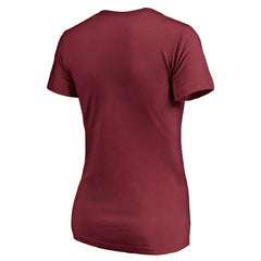 Arizona Cardinals  Women's Wordmark V-Neck T-Shirt
