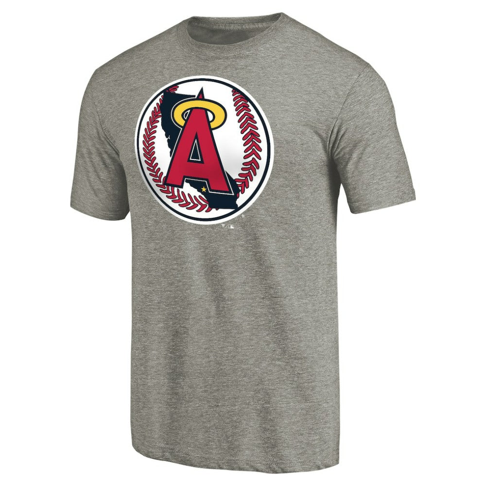 Los Angeles Angels Cooperstown Collection Forbes Tri-Blend T-Shirt | MLB Discount