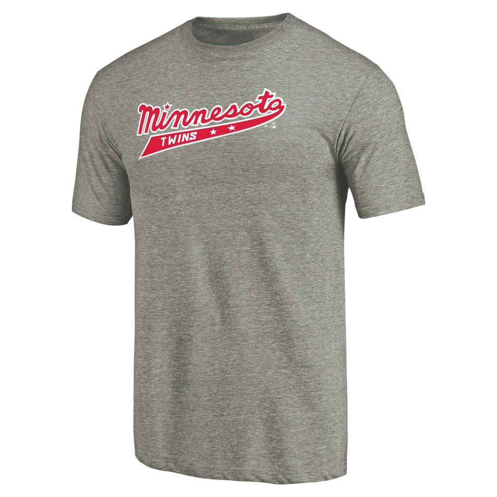 Minnesota Twins Cooperstown Collection Forbes Tri-Blend T-Shirt | MLB For sale