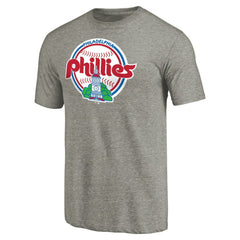 Philadelphia Phillies Cooperstown Collection Forbes Tri-Blend T-Shirt | MLB For sale