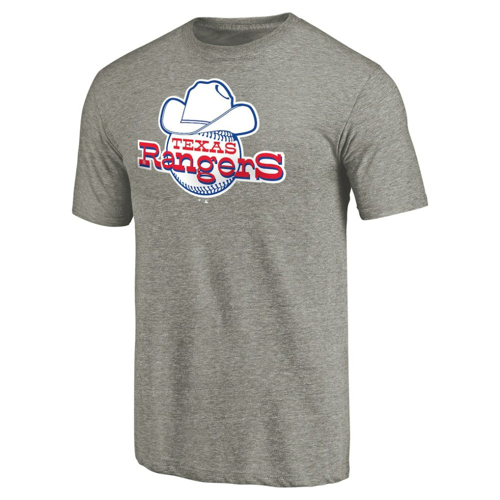 Texas Rangers Cooperstown Collection Forbes Tri-Blend T-Shirt | MLB Discount