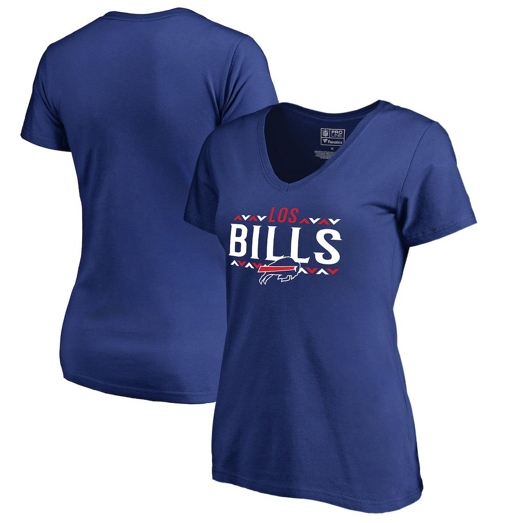 Buffalo Bills  Women's Arriba V-Neck T-Shirt