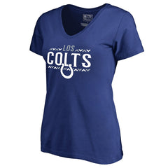 Indianapolis Colts  Women's Arriba V-Neck T-Shirt