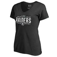 Las Vegas Raiders  Women's Arriba V-Neck T-Shirt
