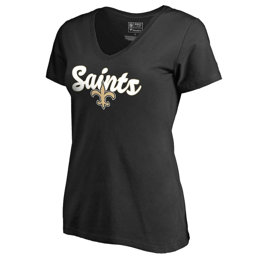 New Orleans Saints  Women's Freehand V-Neck T-Shirt