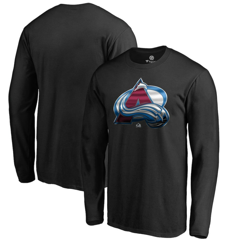 Colorado Avalanche Midnight Mascot Long Sleeve T-Shirt On Sale