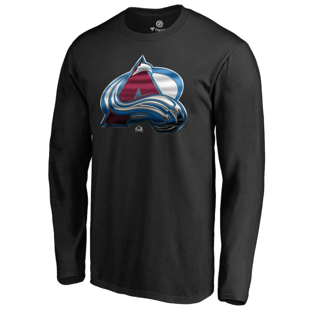 Colorado Avalanche Midnight Mascot Long Sleeve T-Shirt On Sale