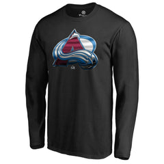 Colorado Avalanche Midnight Mascot Long Sleeve T-Shirt On Sale