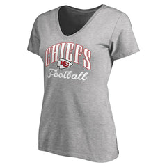 Kansas City Chiefs  Women's Victory Script V-Neck T-Shirt