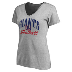 New York Giants  Women's Victory Script V-Neck T-Shirt