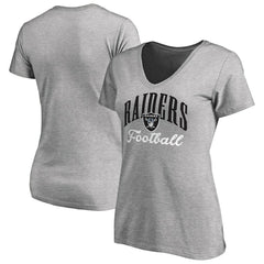 Las Vegas Raiders  Women's Victory Script V-Neck T-Shirt