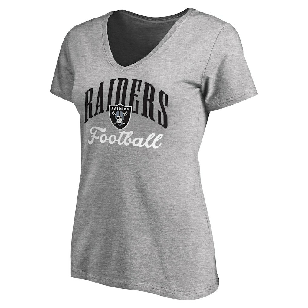 Las Vegas Raiders  Women's Victory Script V-Neck T-Shirt