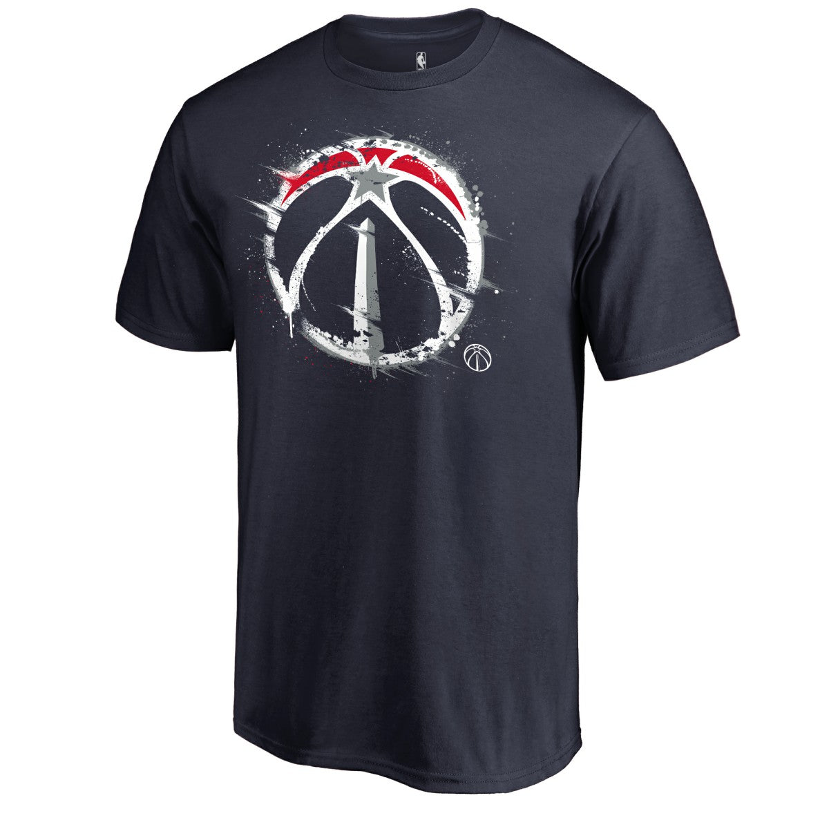 Washington Wizards Splatter Logo T-Shirt Discount