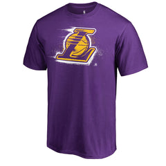 Los Angeles Lakers Splatter Logo T-Shirt Online