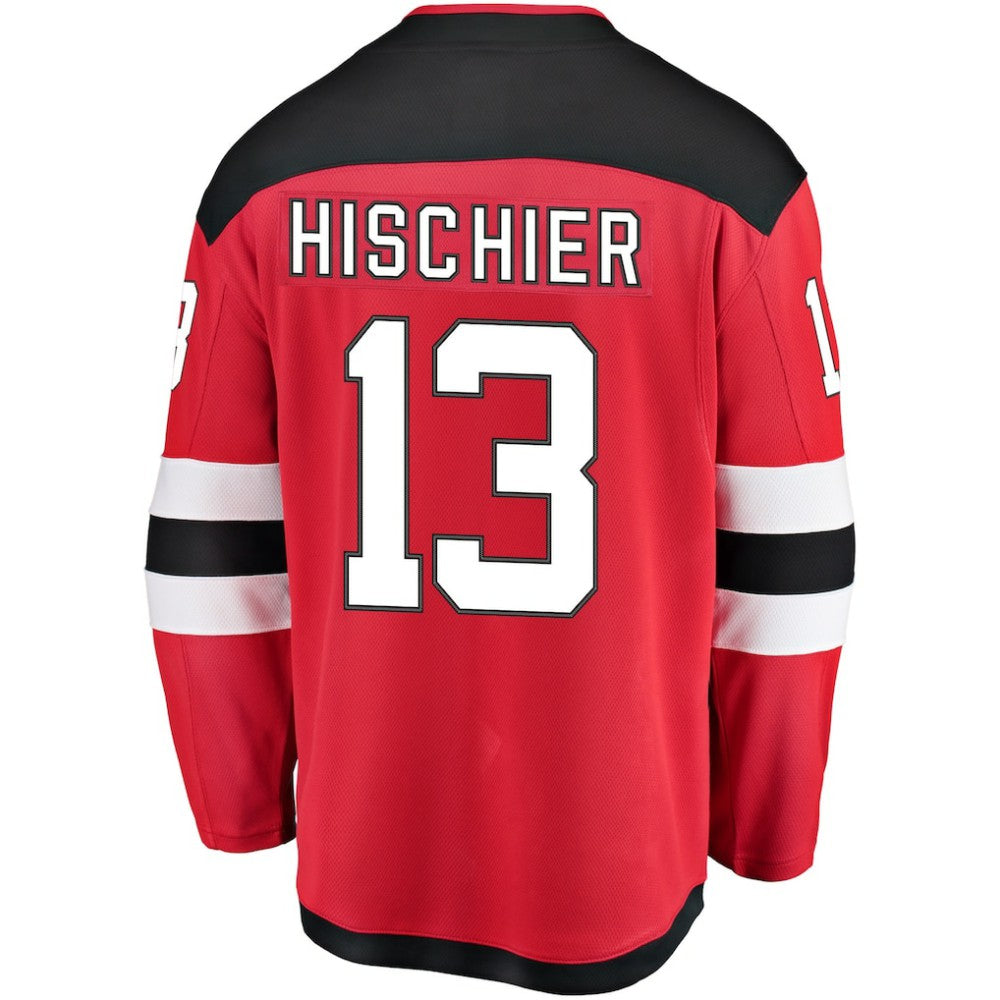 Nico Hischier New Jersey Devils Fanatics Youth Home Breakaway Player Jersey Sale