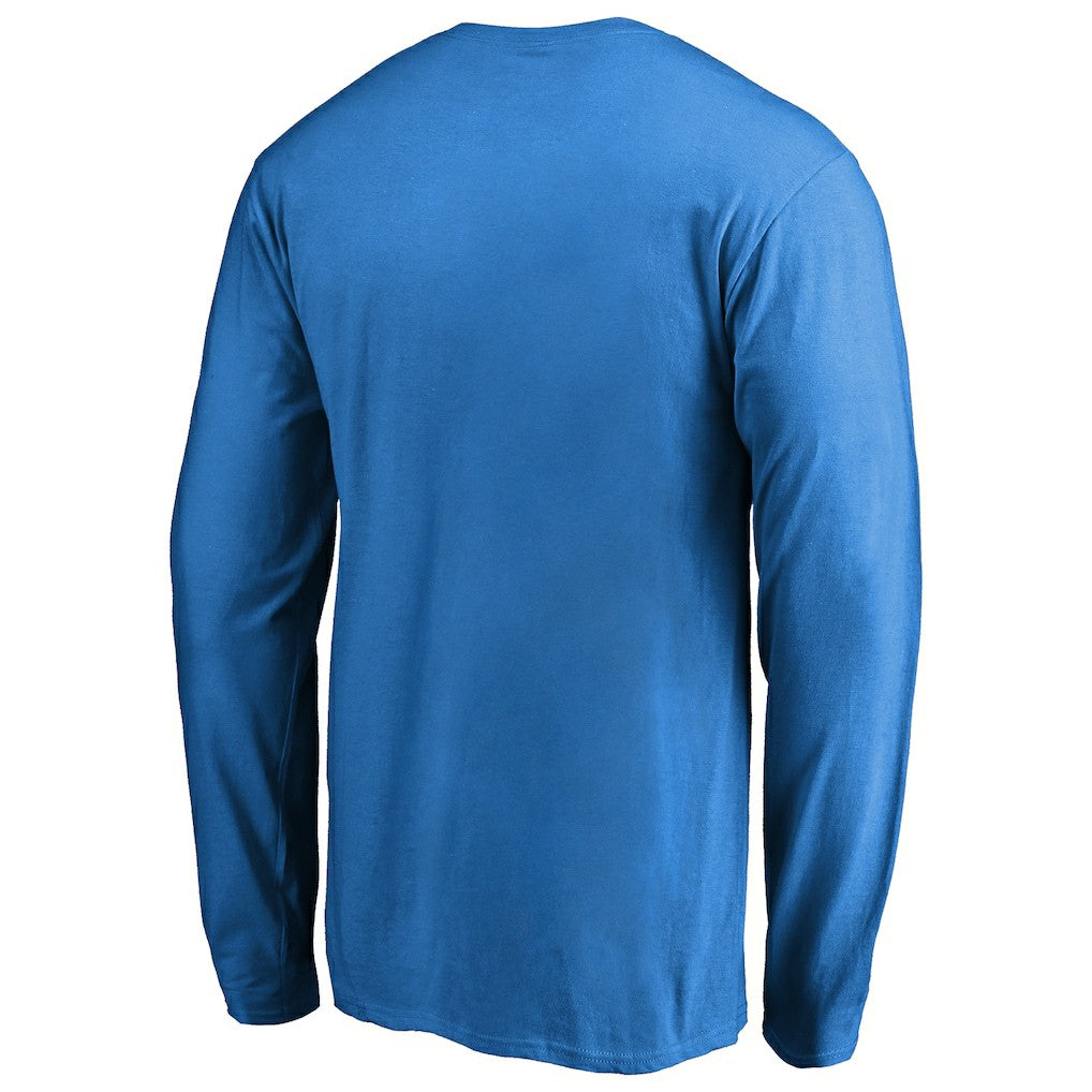 Oklahoma City Thunder Splatter Logo Long Sleeve T-Shirt On Sale