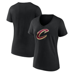 Cleveland Cavaliers Women's Midnight Mascot V-Neck T-Shirt sale New