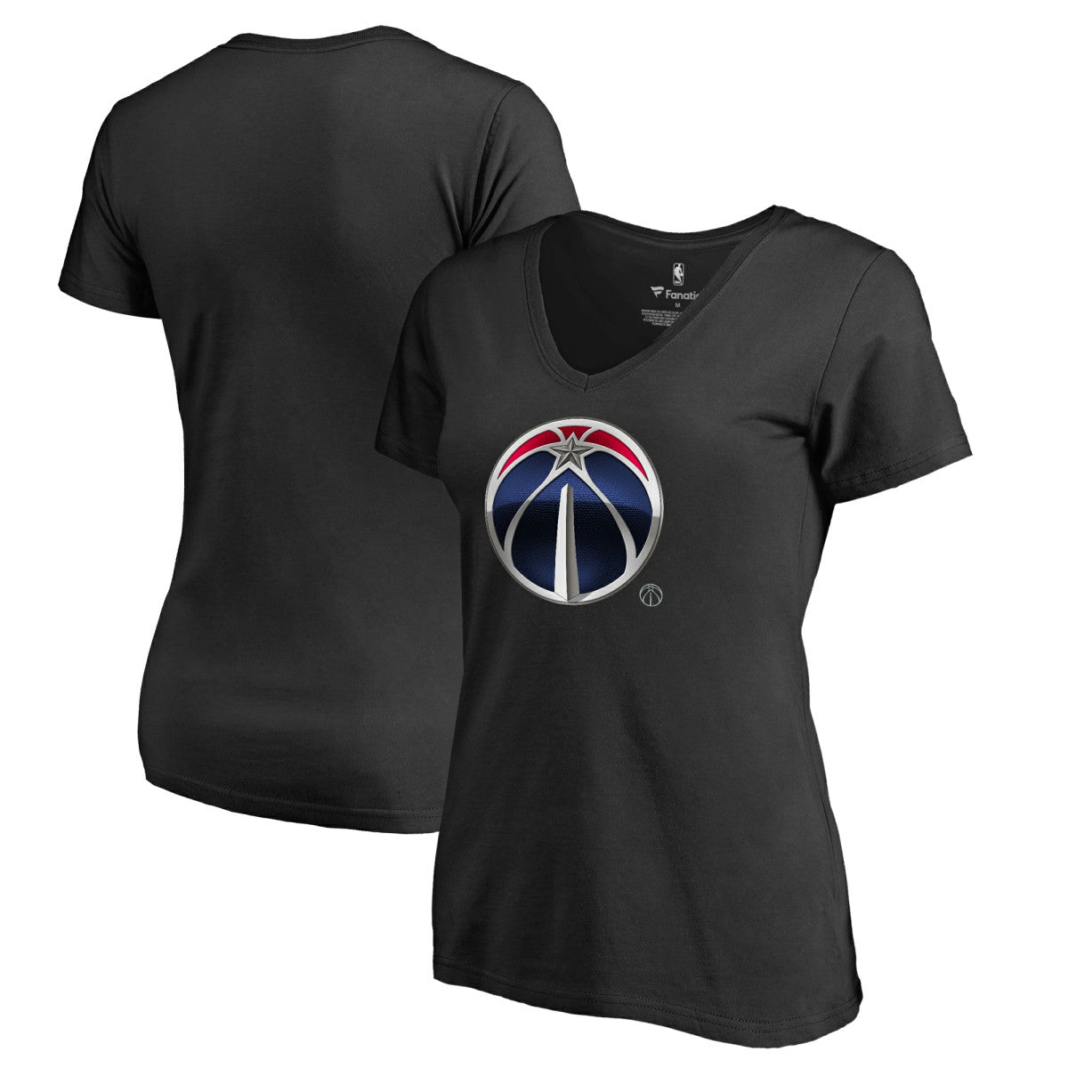 Washington Wizards Women's Midnight Mascot V-Neck T-Shirt On Sale