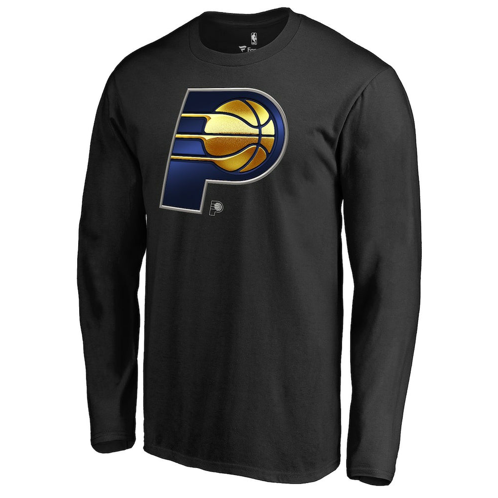 Indiana Pacers Midnight Mascot Long Sleeve T-Shirt Discount