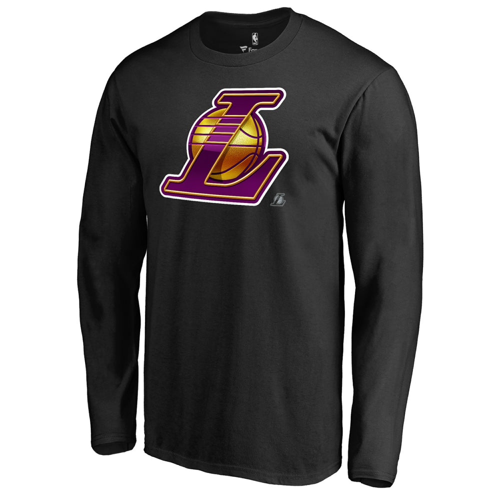 Los Angeles Lakers Midnight Mascot Long Sleeve T-Shirt Online