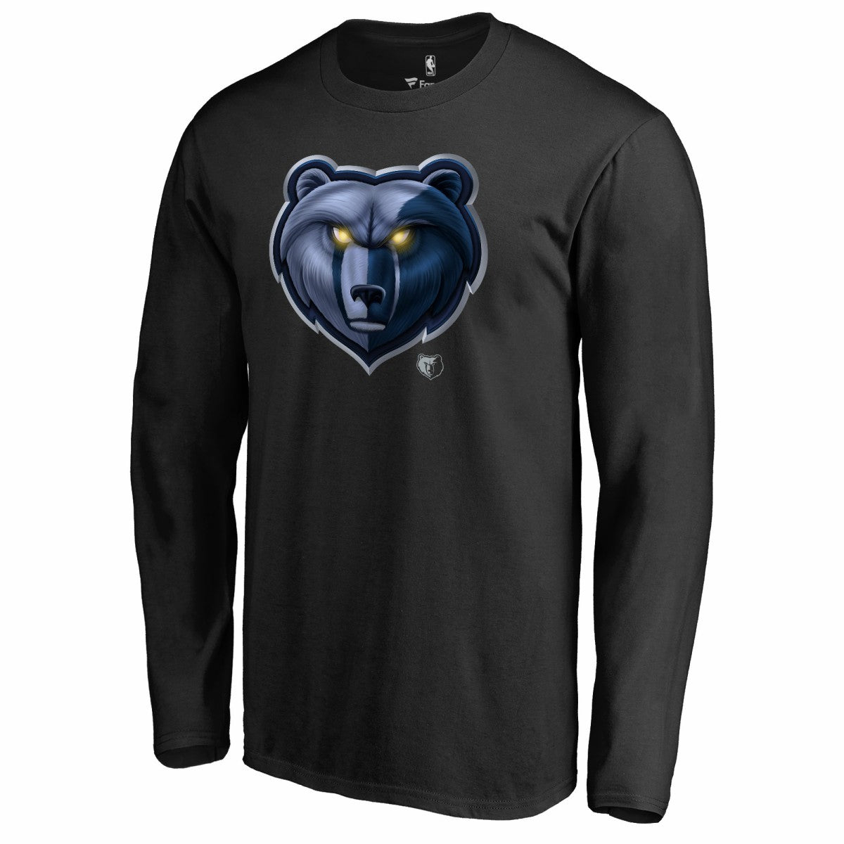 Memphis Grizzlies Midnight Mascot Long Sleeve T-Shirt For Sale