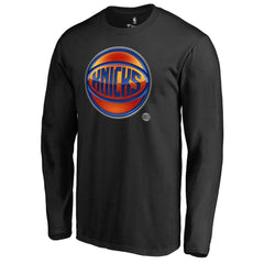 New York Knicks Midnight Mascot Long Sleeve T-Shirt On Sale