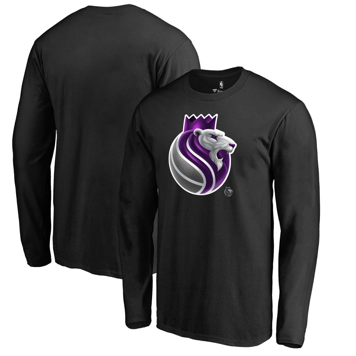 Sacramento Kings Midnight Mascot Long Sleeve T-Shirt For Sale