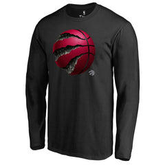 Toronto Raptors Midnight Mascot Long Sleeve T-Shirt Online