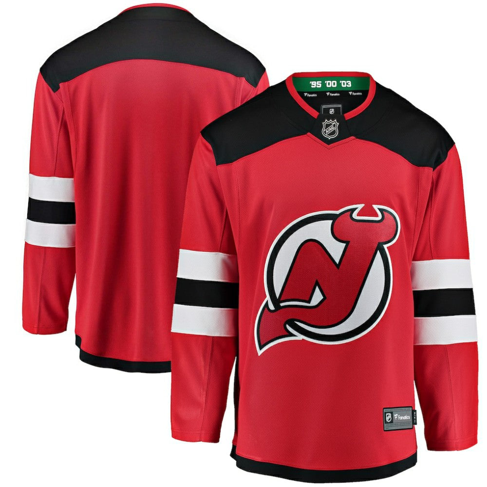 New Jersey Devils Fanatics Youth Breakaway Home Jersey Discount