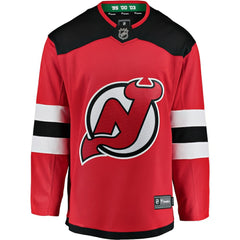 New Jersey Devils Fanatics Youth Breakaway Home Jersey Discount