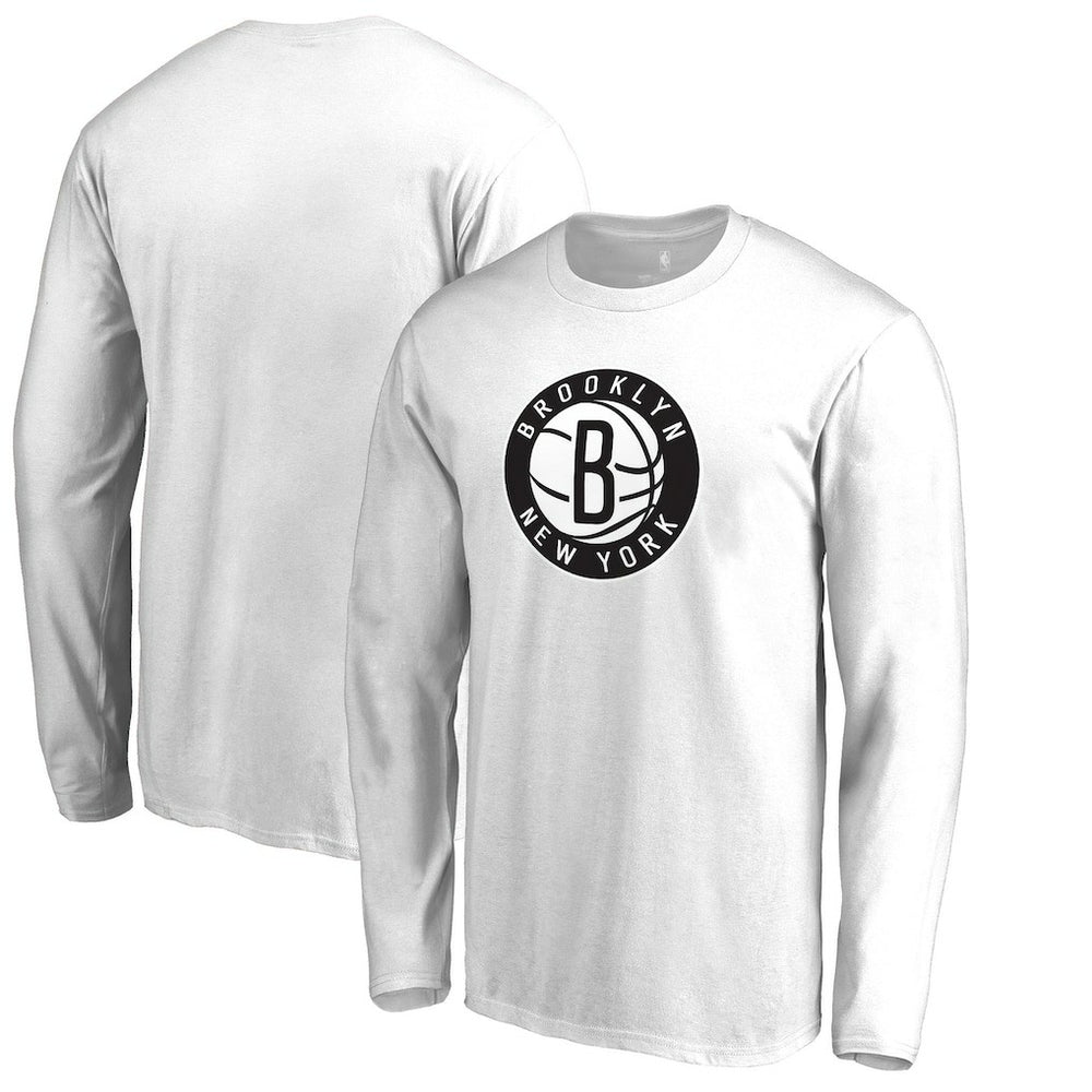 Brooklyn Nets Alternate Logo Long Sleeve T-Shirt Online