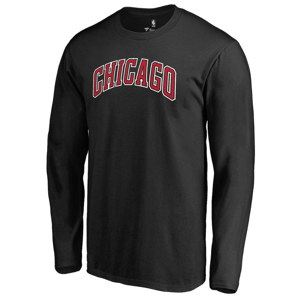 Chicago Bulls Alternate Logo Long Sleeve T-Shirt sale Online