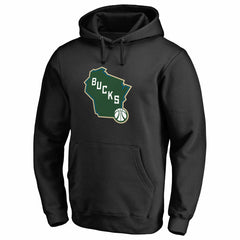 Milwaukee Bucks Alternate Logo Pullover Hoodie Online