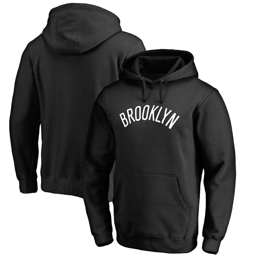 Brooklyn Nets Wordmark Pullover Hoodie For Sale