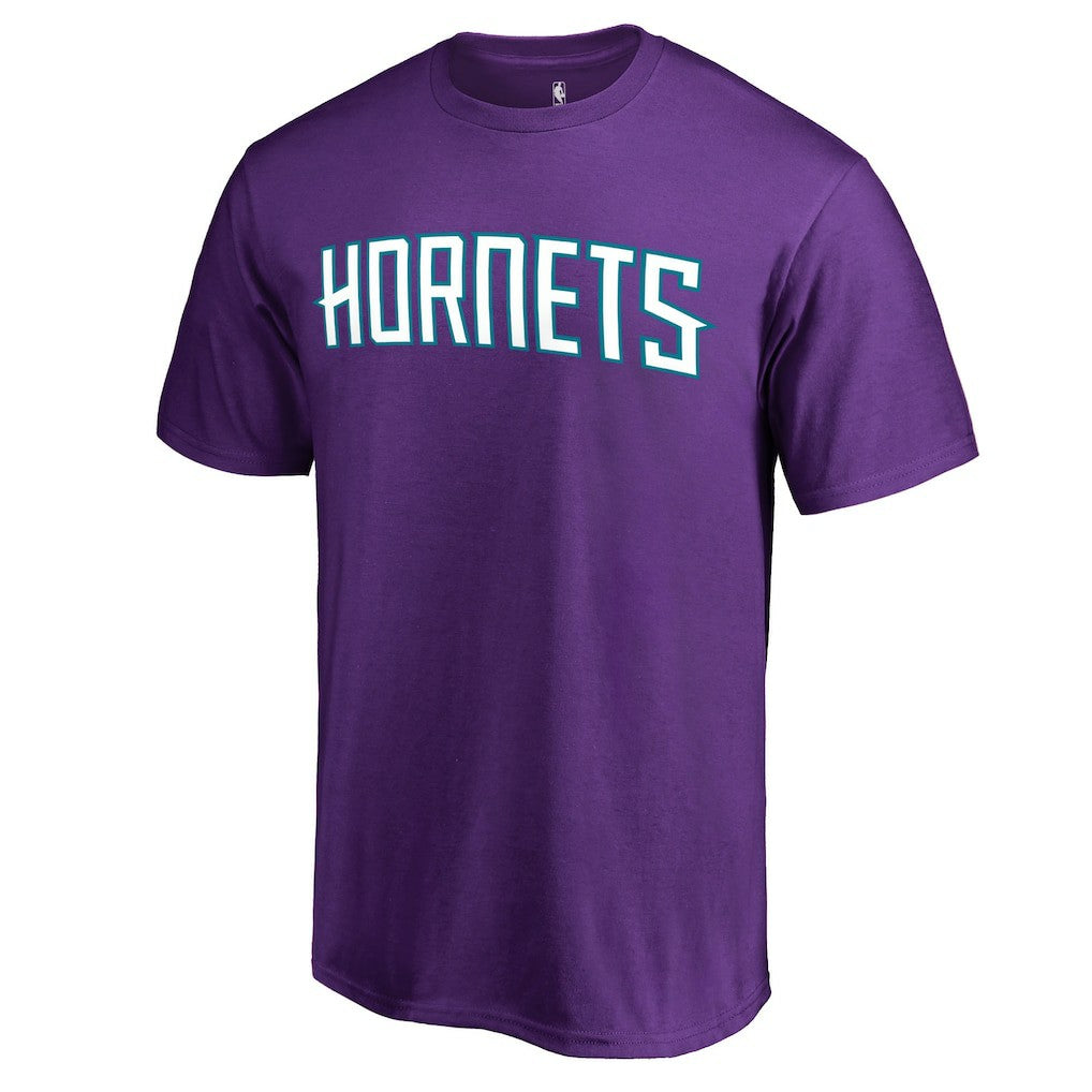 Charlotte Hornets Primary Wordmark T-Shirt On Sale