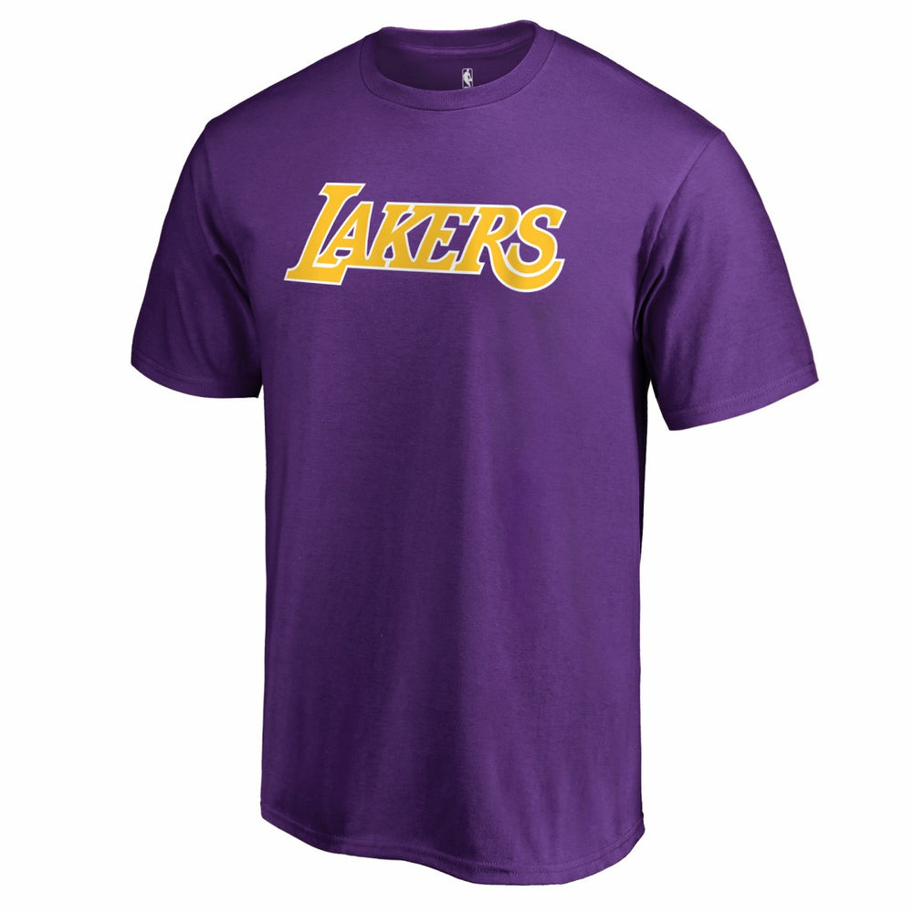 Los Angeles Lakers Primary Wordmark T-Shirt New