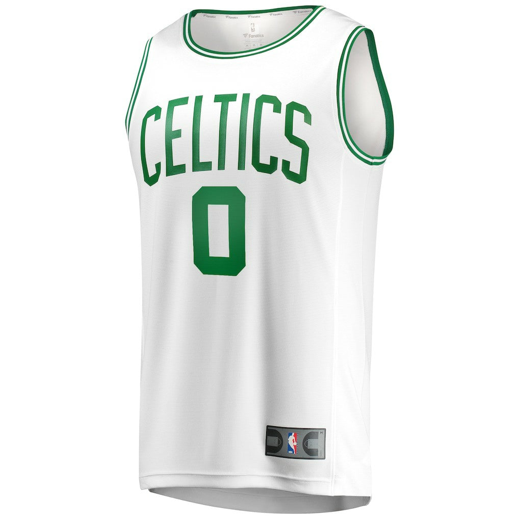 Jayson Tatum Boston Celtics Fast Break Replica Away Jersey White New