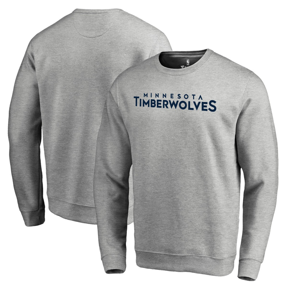 Minnesota Timberwolves Wordmark Pullover Sweatshirt Discount