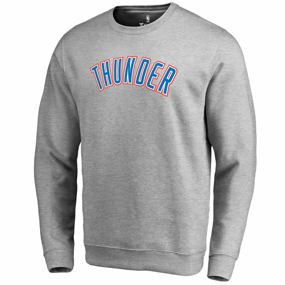 Oklahoma City Thunder Wordmark Pullover Sweatshirt On Sale